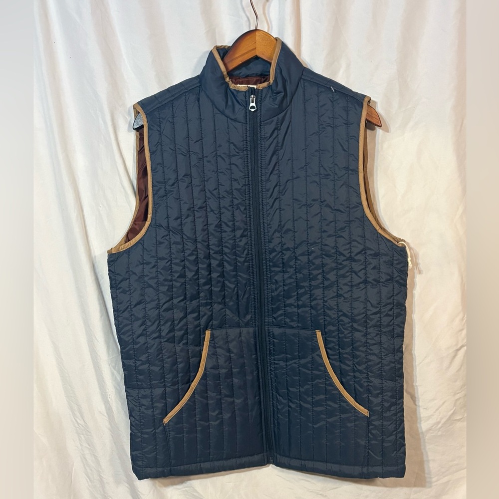 NWT Mutual Weave Puffer Quilted Vest